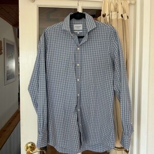 Ledbury Men’s 16.5” slim fit button down shirt